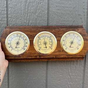 Vintage Springfield Barometer